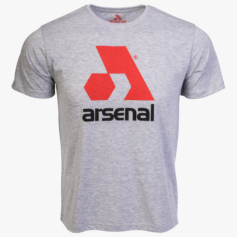 Arsenal Men's Logo Tee, Gray