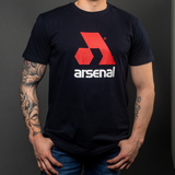 Arsenal Men's Logo Tee, Blue